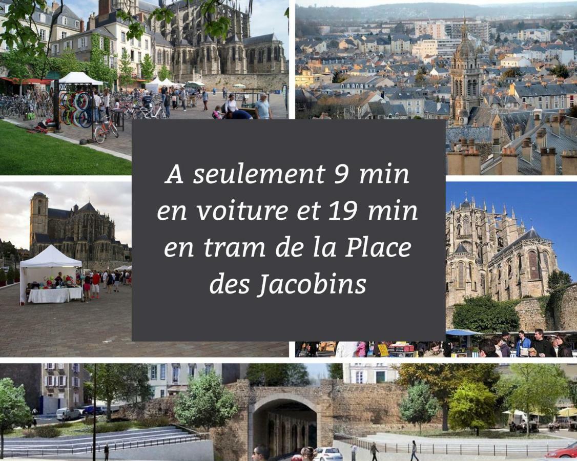 Appart Hotel Nuiteejour Le Mans Centre Jaures Exteriér fotografie
